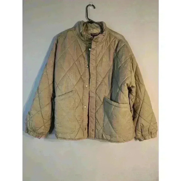 Social Standard by Sanctuary Green Quilted Jacket XL - Picture 1 of 11